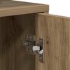 Nightstand 2 Pcs. Artisan Oak Engineered Wood