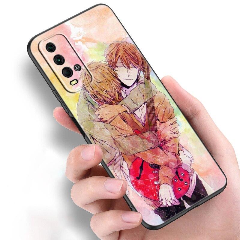Cute Cartoon Anime Given Yaoi Silicone Phone Case For Xiaomi Redmi Note 11 10 9 8 Pro 11T 10T 10S 9S 8T 9 9A 9C 9T Black Cover