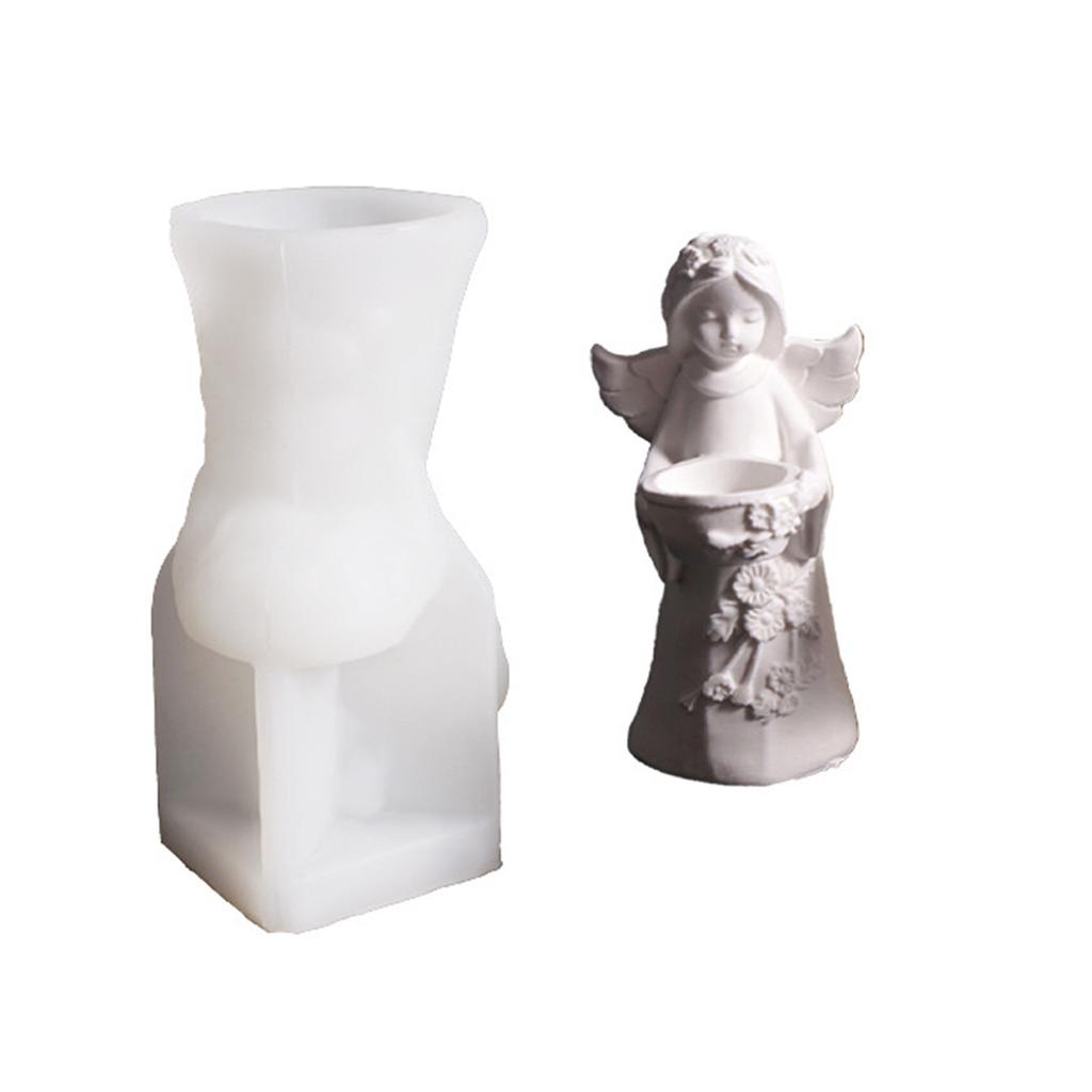 Figurinen Engelhaftes Robustes Silikon Squeeze Form Set Bastelbedarf für Kinder Kreativität und Heimdekorationsverbesserung