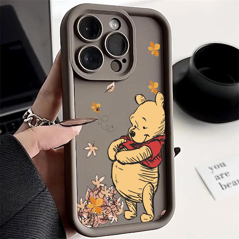 Winnie The Pooh Winnies Eeyore Phone Case For iPhone 17E 11 12 13 14 15 16 17 Pro Max Fundas 17 Air Plus 16e 13 Mini Back Cover