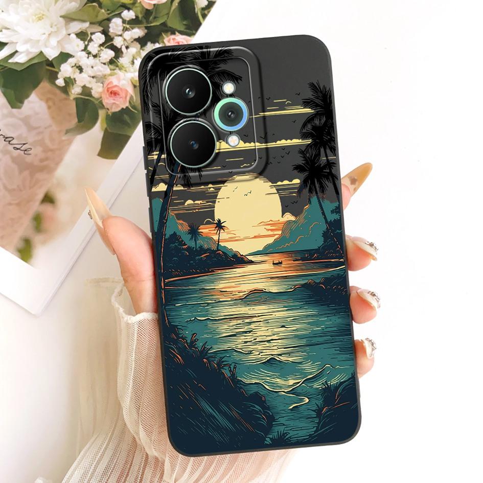 For Realme 15 Pro 5G Case Shockproof TPU Cover Popular Daisy Soft Silicone Phone Case For Realme 15 Coque Realme 15T 15Pro Pouch