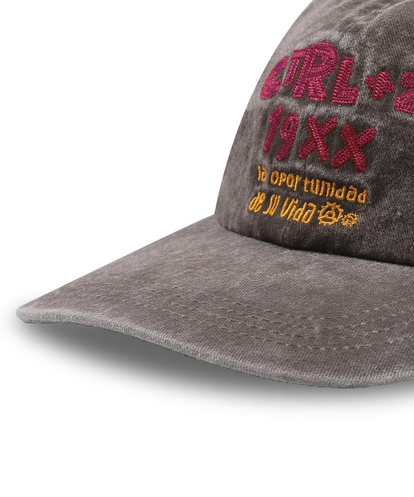 XTONZ Xta089 Control Vintage Washed Ball Cap (Brown)