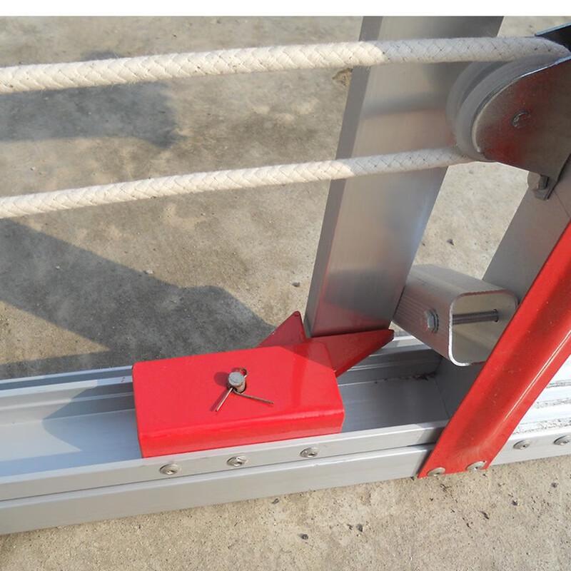 Lilang Portable Aluminum Telescopic Straight Ladder