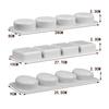 3D mucegai oval rotund pătrat săpunuri matrițe silicon săpun matriță pentru săpun manual fabricarea formelor