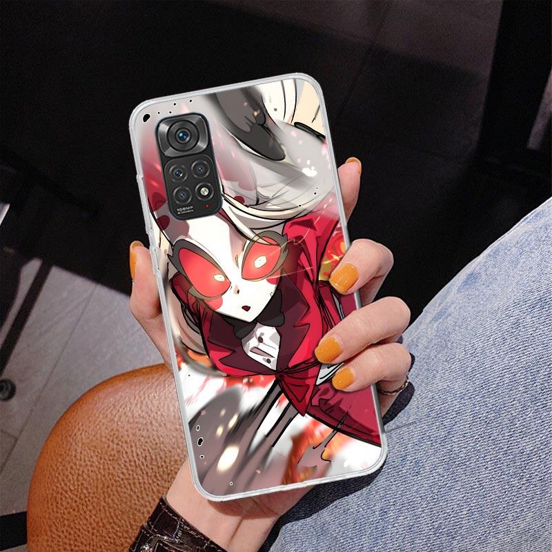 H-Hazbin Hotel Angel Dust Phnoe Case for Phnoe Case for Xiaomi Redmi Note 15 14 14S 13 Pro Plus 12 12S 11S 11E 10S 10 11T 5G Uni