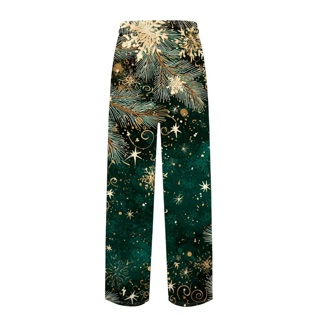 Herre Ensfargede Strikkede Ensfargede Lomme Fritidsbukser Hjem Pyjamasbukser