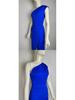 One-Shoulder High-Waist Slit Dress