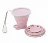 Portable Foldable Silicone Camping Cup - Telescopic Travel Mouthwash Cup, Food Grade