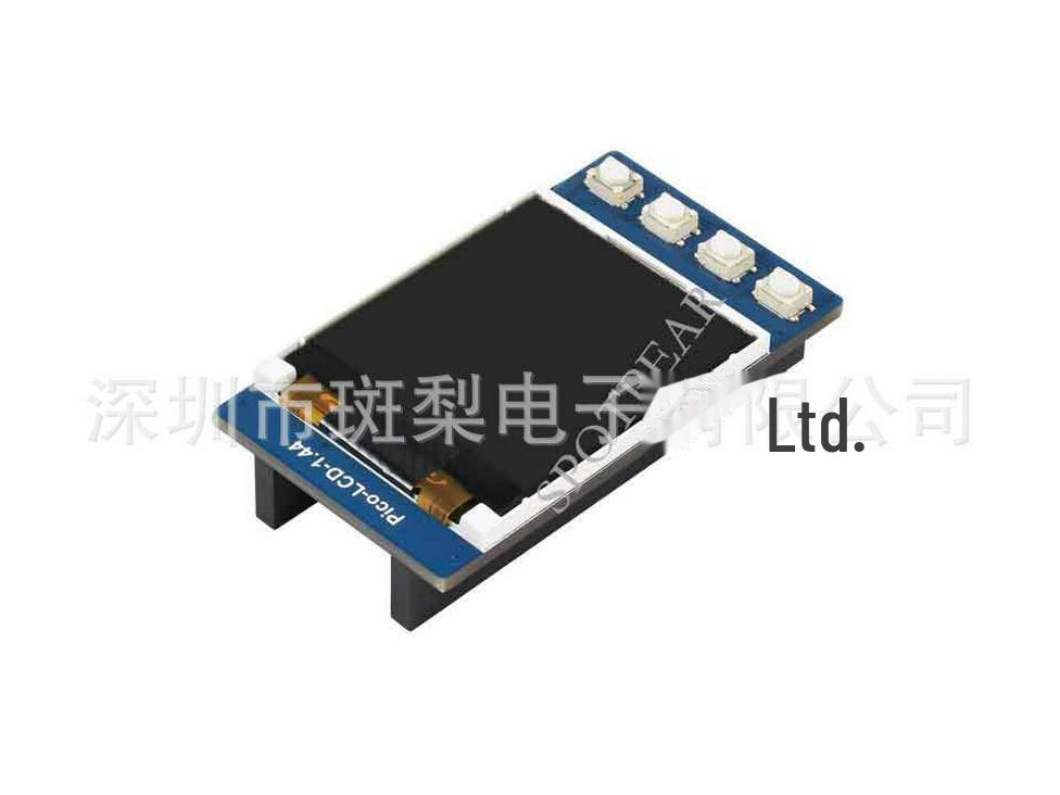 Raspberry Pi Pico 1.44" 65K Color LCD Module, 128×128 Pixels, SPI Communication