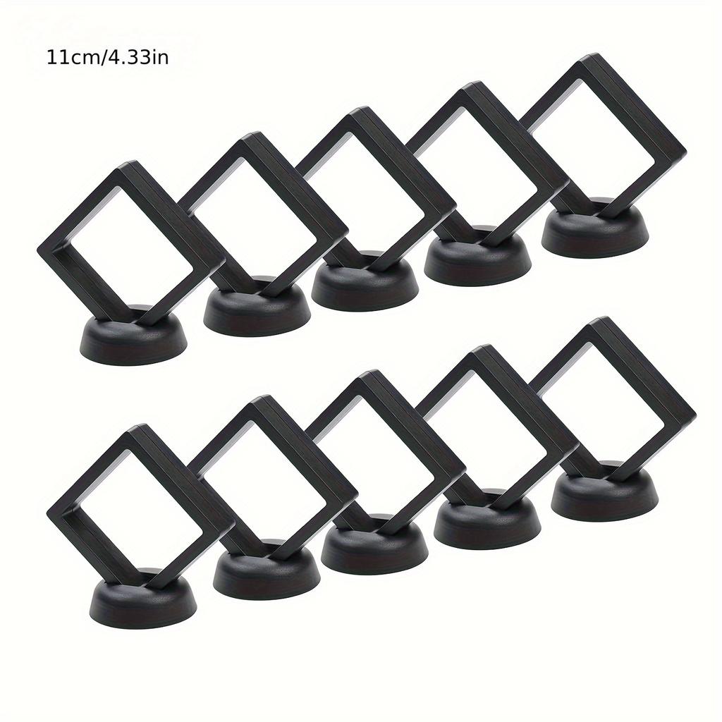 Square 3D Floating Frame Display Stand,hanging Pendant Box,jewelry,accessories,challenge Coin Storage And Display Stand