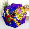 Vibrant Surrealism: Dreams Folding Umbrella Travel Suitable for All Seasons Printing Light Outdoor