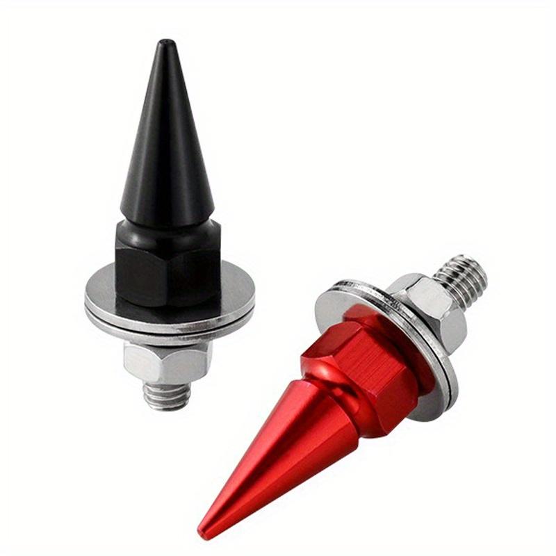 4Pcs M6 Threaded Tips Screw Car Modified Fasteners Fender Washer Bumper Engine Screws License Plate Aluminium Alloy Bolts
