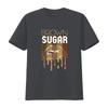 Womens T Shirt Brown Sugar Melanin Black Woman Lips Funny Babe 2XL vintage Washed Casual fashion graphic Versatile homme