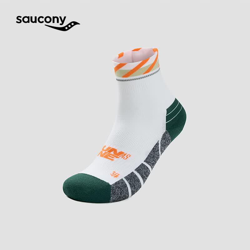 Saucony Unisex Performance Running Mid-Calf Socks M