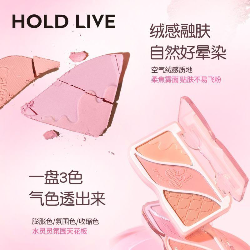 HOLD LIVE - Triple-Color Powder Blusher (1-2)