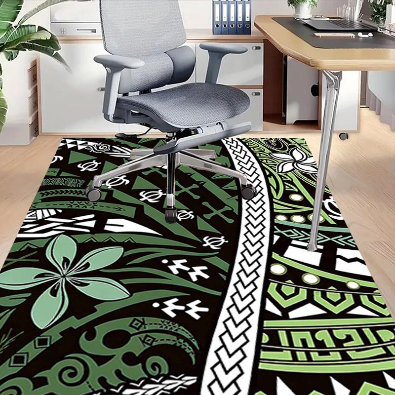 1PC Tribal Patterns Anti-slip Carpet, Suitable for Office, Bedroomand Playrooms. It Can Also Be Used As a Sofa Footrest cover-W102