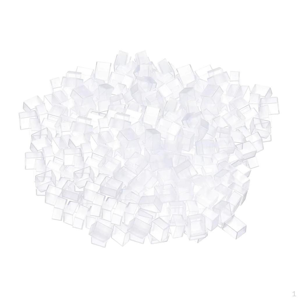 100 Άδεια Κομμάτια Μισές Κασσερόλες Ζωγραφισμένες Μισές Κασσερόλες Ζωγραφισμένη Παλέτα για Ακρυλική Παλέτα