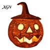 Handmade Fall Decor Handwoven Halloween Pumpkin Basket, Spooky Candy Storage Basket with Lid, Vintage Wicker LED Lantern for Light Up Candle
