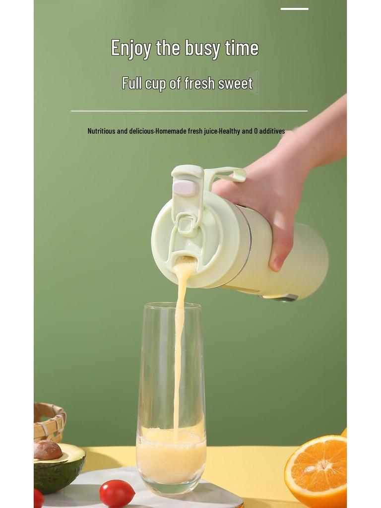 Portable Multi-Function Juicer & Ice Crusher Cup for Home