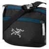 Arcteryx 1.5L Mantis 1 Classic Logo Durable Waterproof Outdoor Bag Recycled Polyester Black And Sky Blue Unisex bags X000009234-LODESTAR