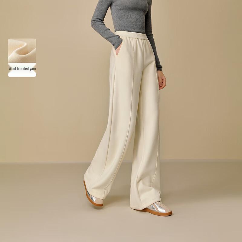 Inman Women's Wool Blend Wide-Leg Knit Pants