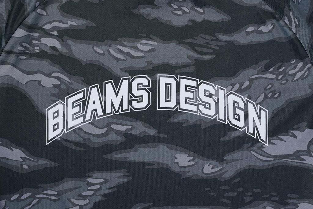 ZETT Baseball ZETT by BEAMS DESIGN Layer Black Size BOT77606 Top, Shirt, (1900), O,