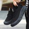New men's shoes breathable fly-woven trend versatile men's casual sports shoes one pedal foreign trade soft-soled mesh shoes