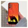 The P-Prodigy  Phone Case For Samsung Galaxy A13,A21s,A22,A31,A32,A52,A53,A71,A80,A91 Soft Black Cover