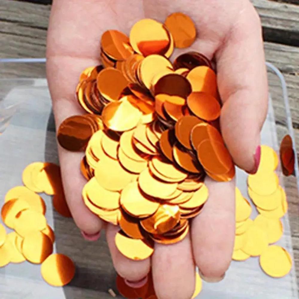 20g Balloons Sequins Fillers Circle Confettis Sprinkle Solid/Mixeds Color Balloons Filler Throwing Confettis Decor For Party
