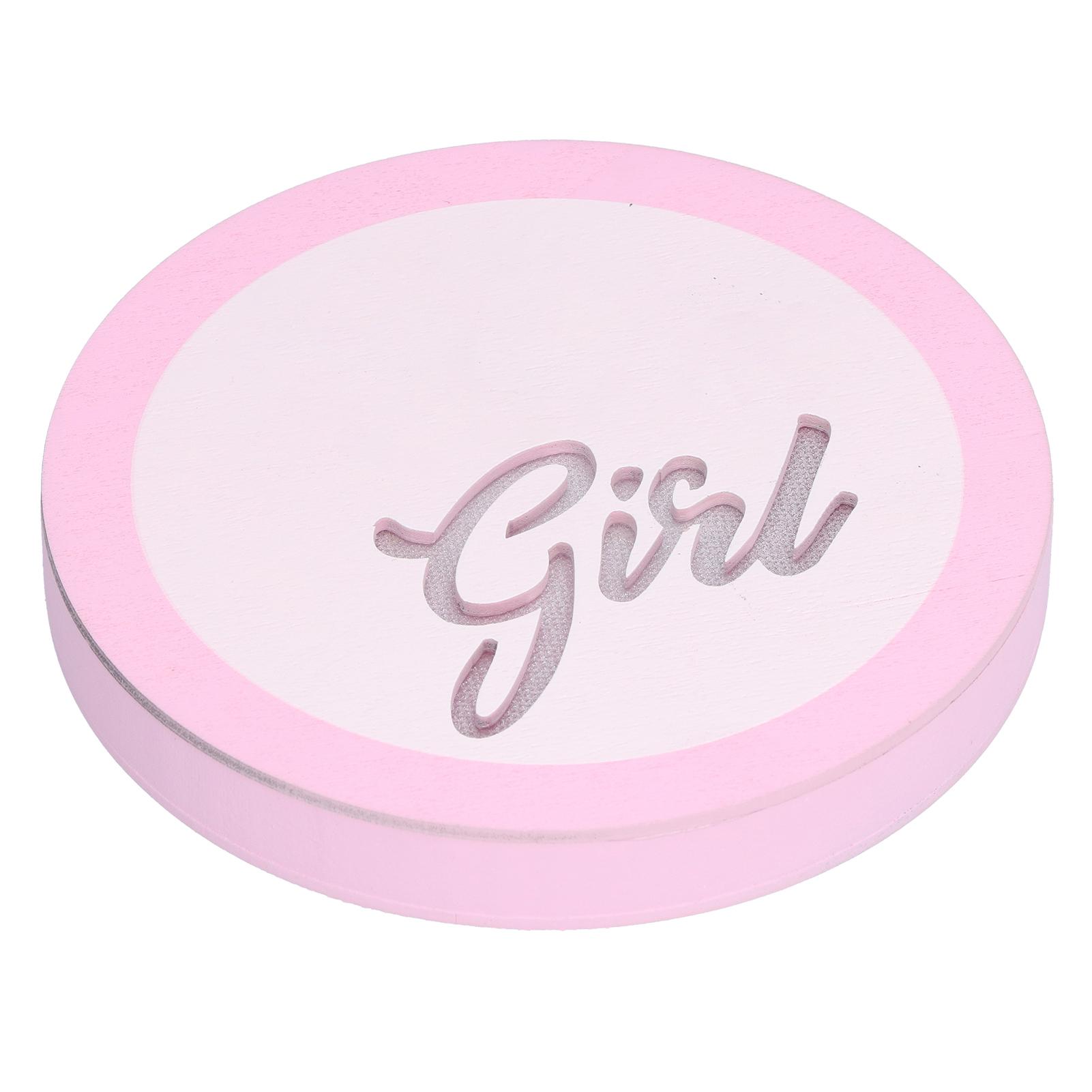 Деревянная табличка для детского праздника Премиальный самшит Яркий цвет Безопасный Нетоксичный Прочный Деревянный Светодиодный Детская вечеринка