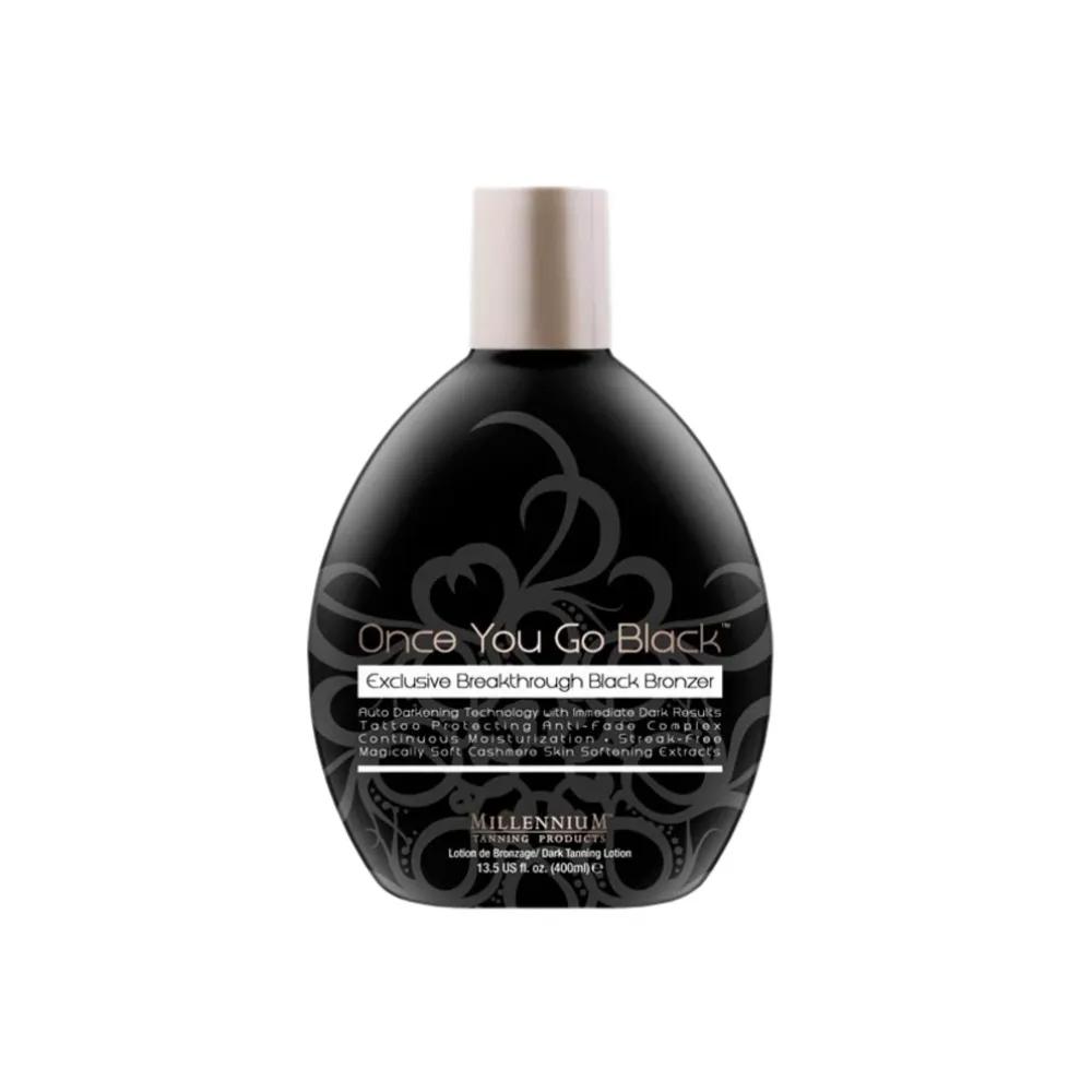 Millennium Once You Go Black Bronze Tanning Lotion 400ml