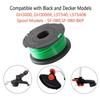 4Pcs Spool for Black & Decker GH3000/GH3000R/LST540/LST540B Lawn Mower Part,SF-080-BKP