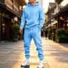 Ensemble Sweat à capuche et Jogging Colorés pour Homme Décontracté Athlétique Deux Pièces