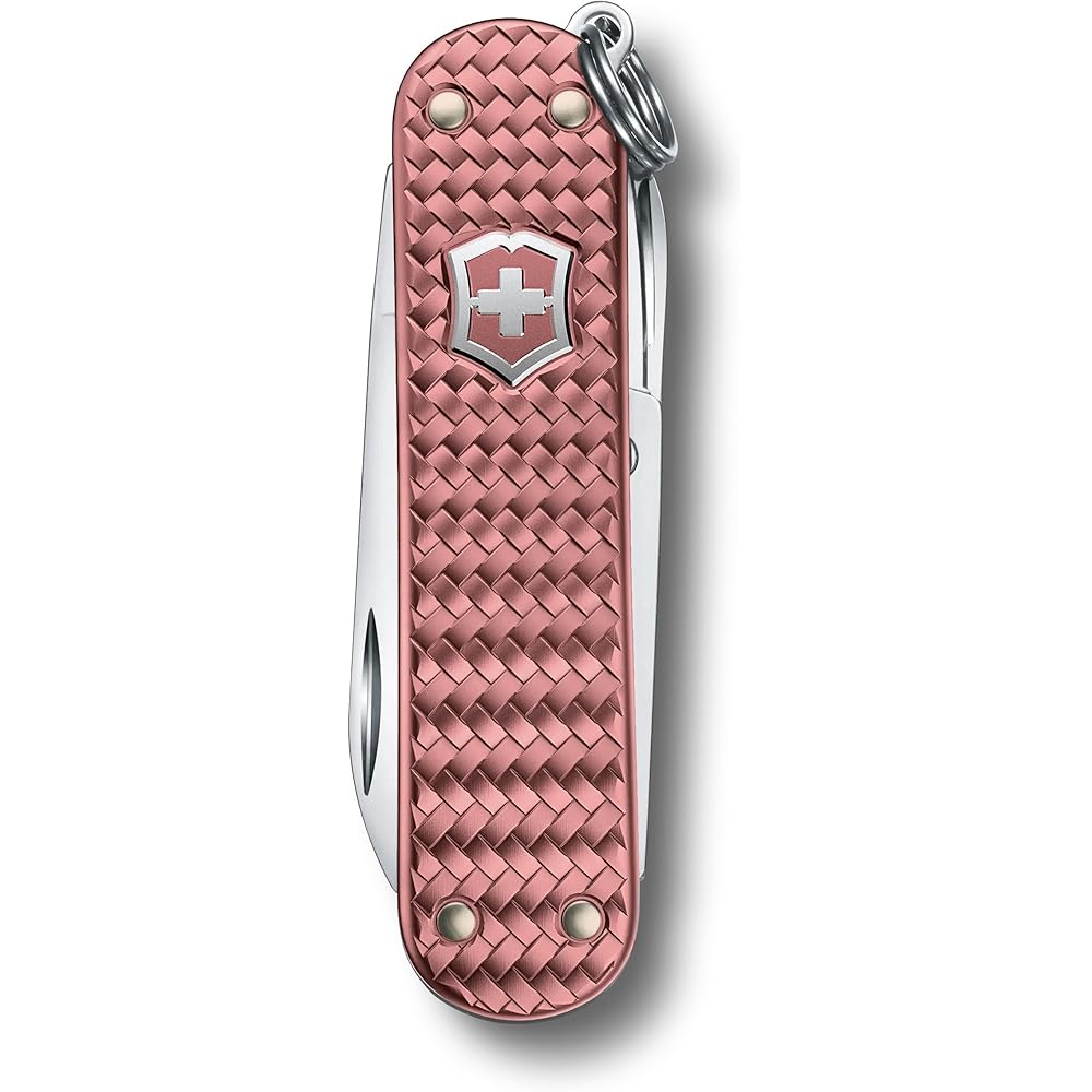 

Victorinox Classic Precious Alox Collection Gentle Rose Swiss Army Knife Multi-Tool with Scissors and Screwdriver 5 Functions