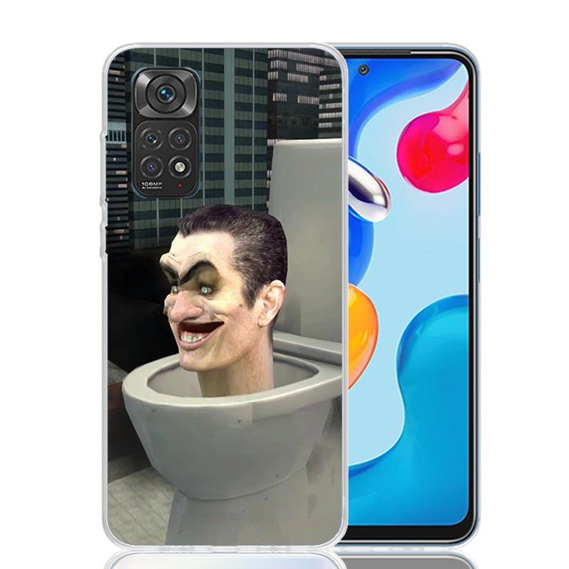 S-Skibidi Toilet Mobile Cell Phone Case For Xiaomi Redmi Note 13 14 15 Pro Plus 12S 12 14S 11S 11E 10 10S 11 11T 5G 4G Cover Coq