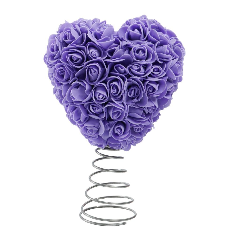 

Heart Shaped Tree with Preserved Roses Foam Ornament for Wedding Table Centerpiece Romantic Home Event Decoration