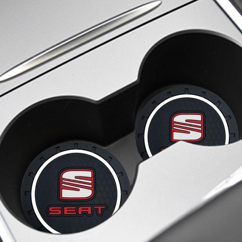 Podložka do držáku nápojů v autě Protiskluzové podložky pod držák lahví Autopříslušenství Pro SEAT Arona Leon MK1 MK2 MK3 Leon Ibiza 6l 6j Altea Alhambra