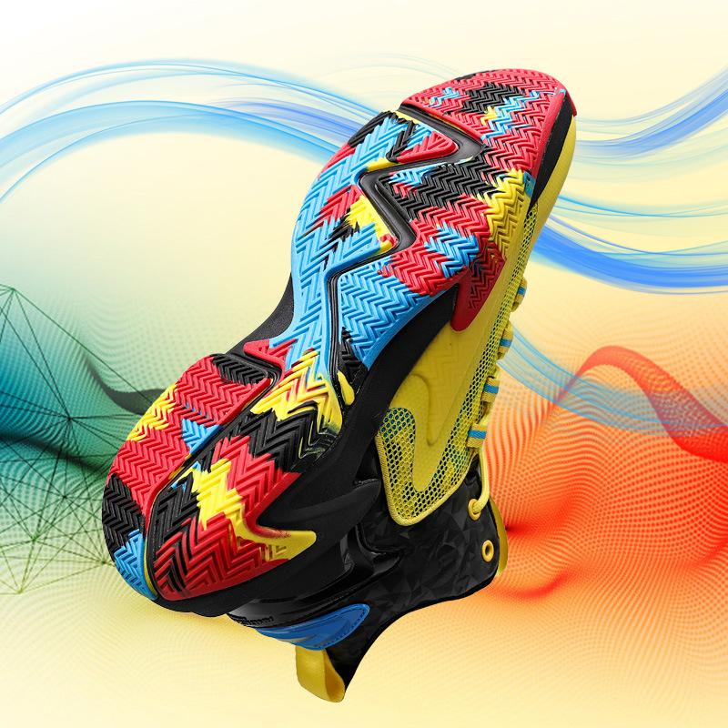 Basketball Shoes New Fashion Trend High-top Sports Shoes Youth Outdoor Sports Shoes for Men
