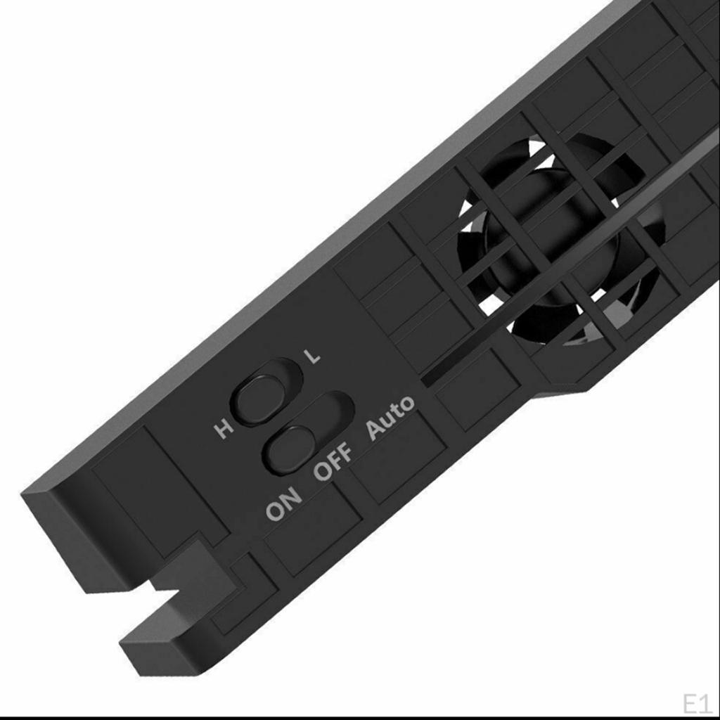 External Cooler Fans Turbo Cooling Fan Stand for Pro Gaming Console Host