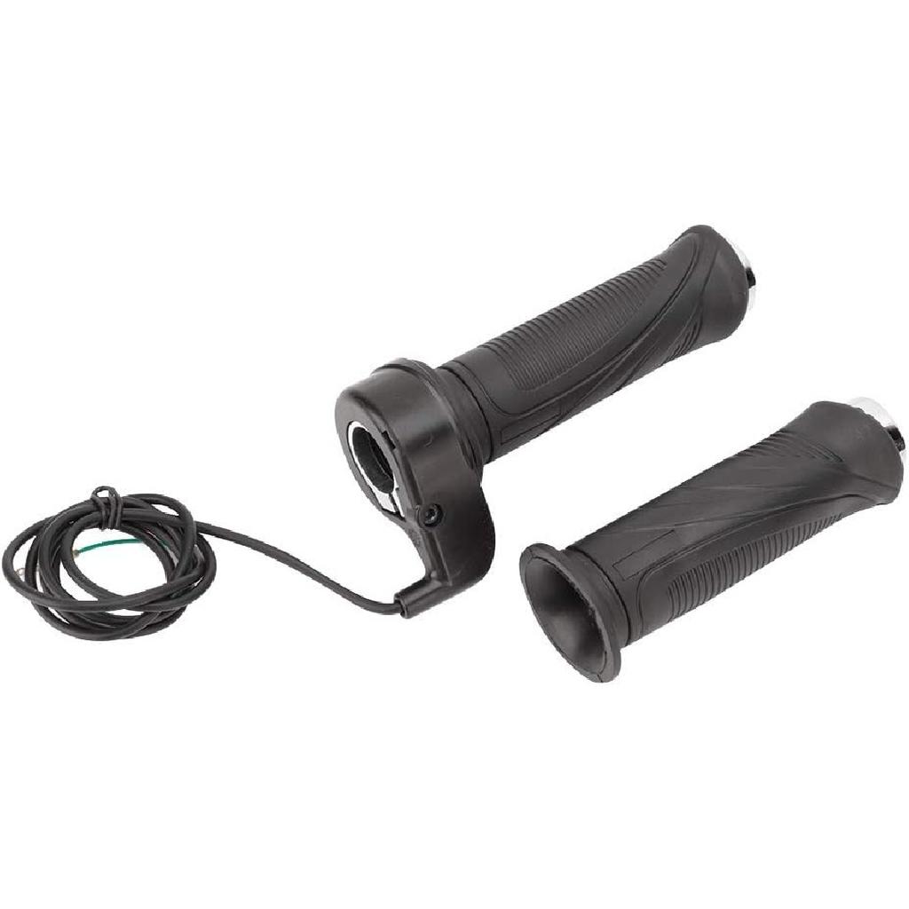Acouto Electric Throttle, Throttle Handle Grips E-Bike Throttle Handle Accelerator Grips and Grip Cable for Electric Bike Scooter ATV Dirt Bike