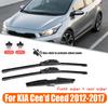 26'+14'+12' for 2012-2017, 2013, 2014, 2015, 2016 Kia Front and Rear Wiper Blades Windshield Windshield Window Brush