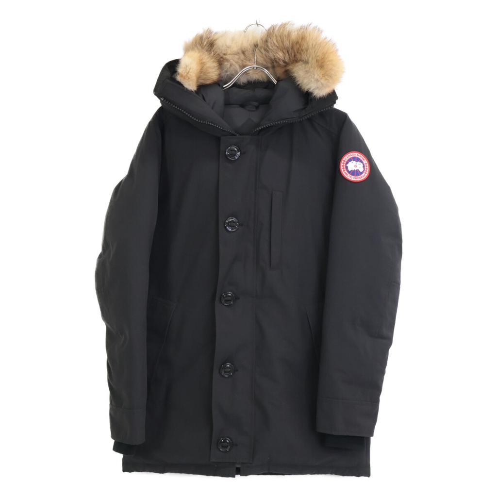 CANADA GOOSE 3438JM Black JASPER PARKA Jasper Parka Down Jacket Jacket S blackUsed