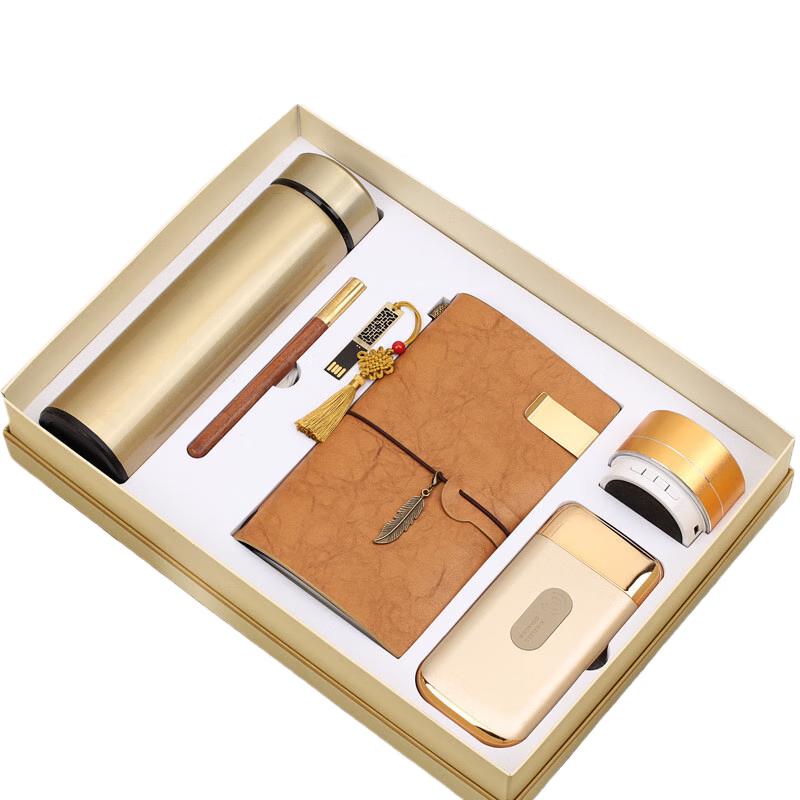 

Premium Gold Business Tech & Stationery Gift Set