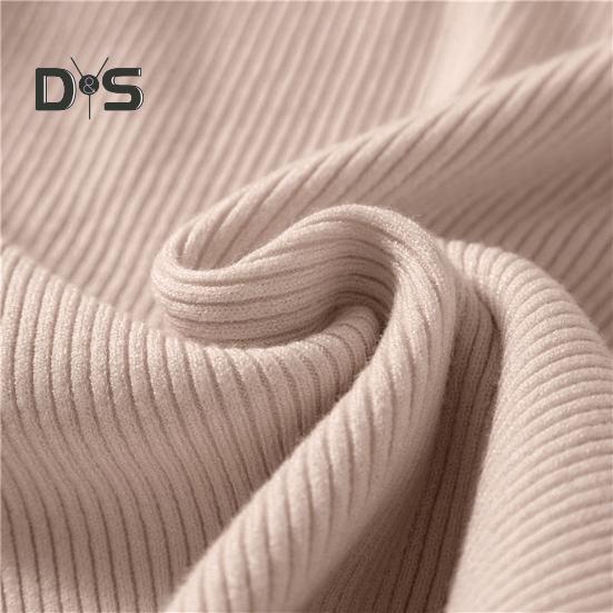 Women Knitted Base Top High Neck Long Sleeve Slim Shirt Solid Color Pullover Thin Sweater for Spring Autumn