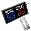 Wireless LED Digital Scoreboard 4-Digit Mini Electric Scoreboard  Basketball