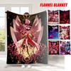 130*150 Cm Hot Anime Character Flannel Blanket  Nap Blanket Quilt Flannel Sofa Cover Blanket