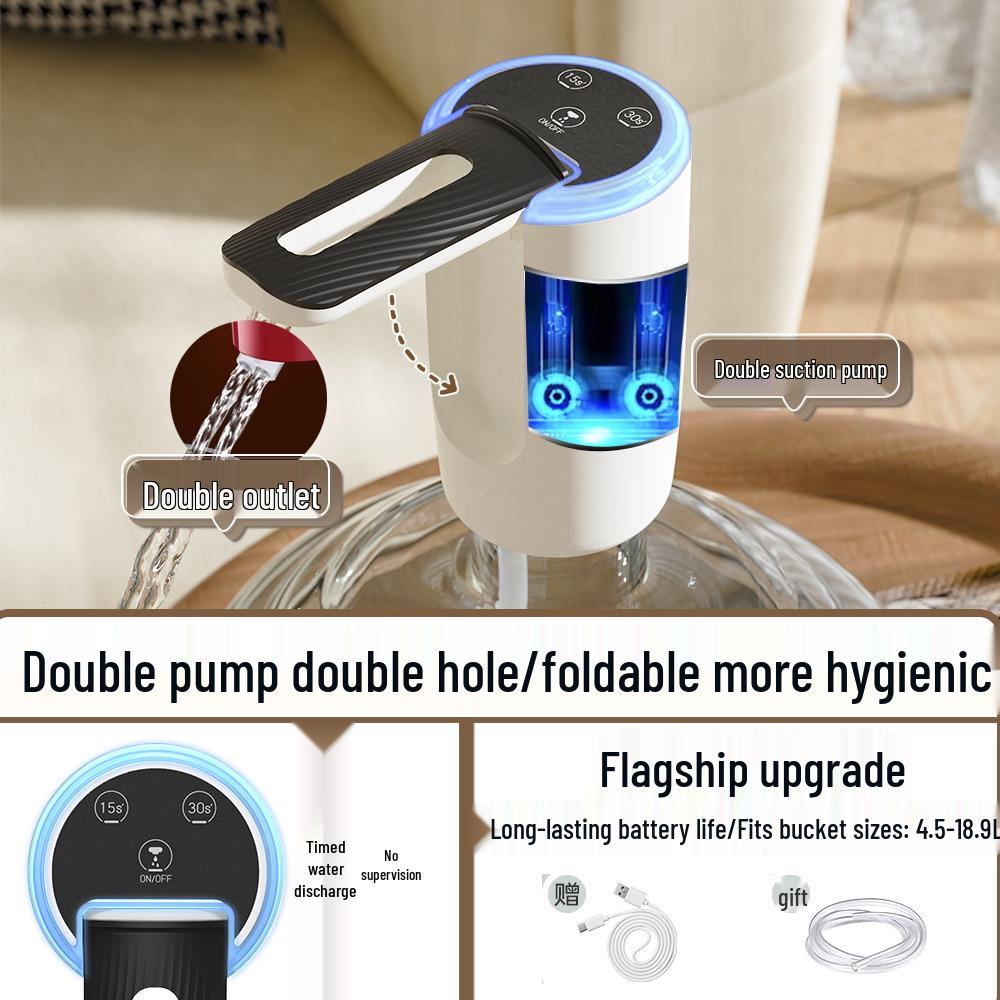 Double Pump High-Output Electric Bottled Water Dispenser for Home Use