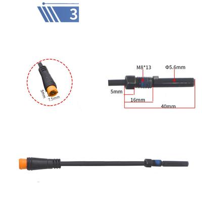 2 3 Pin Plug Brake Sensor Cycling Accessories Durable