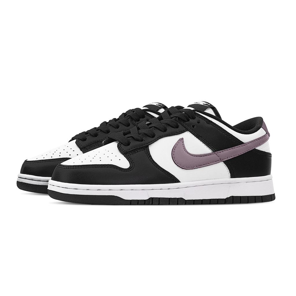 Nike Dunk Taro Paste And Tapioca Abrasion Resistant Low top Skateboard Shoes Unisex Black White Purple DD1391-100(Team773-)