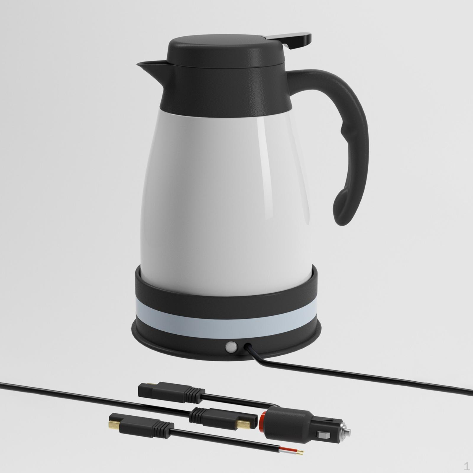 

Автомобильный чайник 24 В для нагрева воды с прикуривателем белый